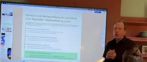 Gijs Bodenstaff geeft een masterclass over Google Bedrijfsprofiel en reviewmanagement